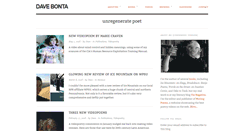 Desktop Screenshot of davebonta.com